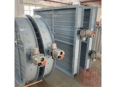 電動調節風閥DN1500帶羅托克智能型執行機構
